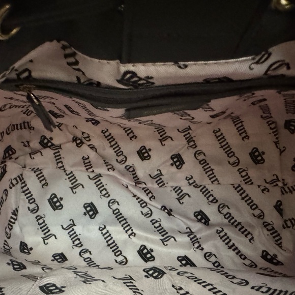 Juicy Couture Pink and Black Sequin Embellished Tote with Heart Tag - Picture 10 of 10